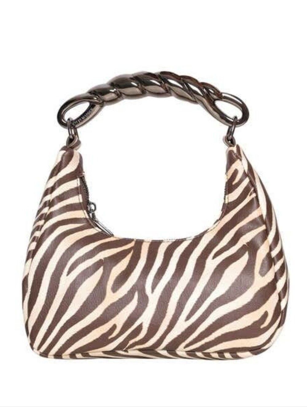 Steve Madden Zebra Print Shoulder Handbag